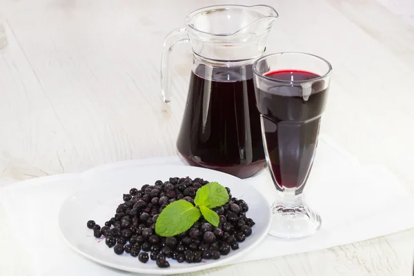 Jar of berry — Stock Photo, Image