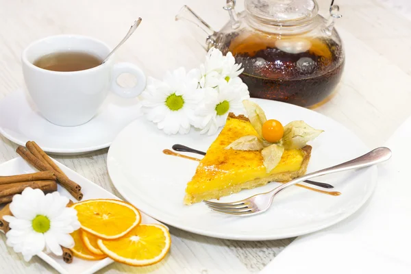 Ein Stück Kuchen — Stockfoto