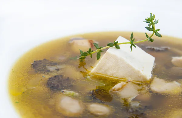 Zuppa con fagioli — Foto Stock