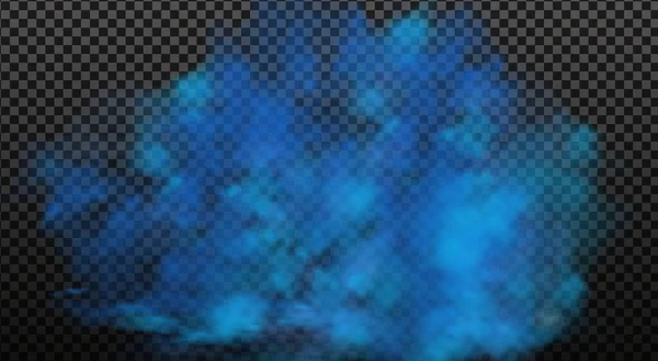 Renkli sis, dönen mürekkep dumanı izole, şeffaf özel efekt. Parlak vektör bulanıklığı, sis veya sis arkaplanı. 