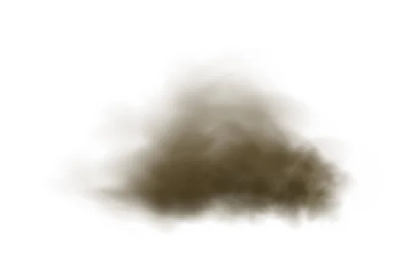 Vecteur Réaliste Isolé Sur Fond Transparent Nuage Poussière Avec Particules — Image vectorielle