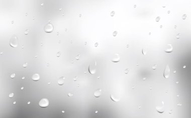 Temiz su yüzeye sıçrama etkisi yapar. Sıvı yayılan damlacık şekilleri. Bardaklardan aşağı saydam damlalar akar..