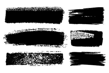 Vektör boya bantları, daireler, çerçeveler ve desen renklendirmeleri. Japon kırmızı fırça darbesi..