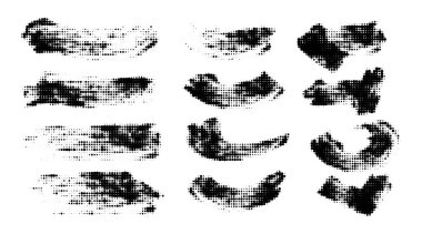 Vektör boya bantları, daireler, çerçeveler ve desen renklendirmeleri. Japon kırmızı fırça darbesi..