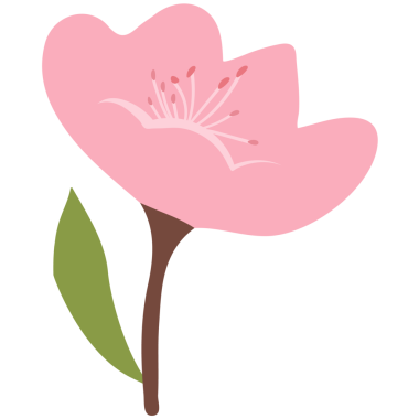 Arka plan, şablon ve çerçeve tasarımı için Japon bahar çiçekleri.