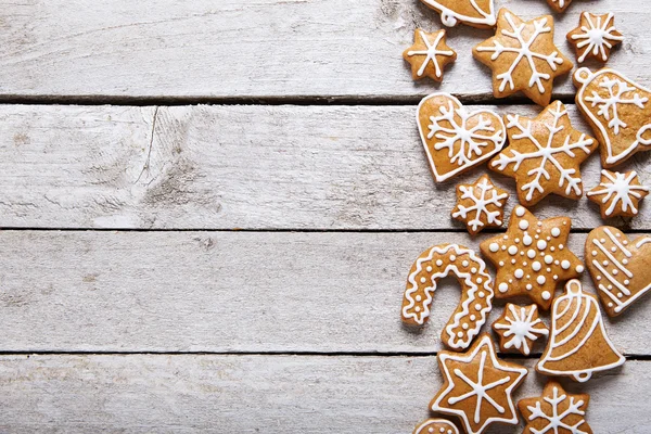 Galletas de jengibre de Navidad —  Fotos de Stock