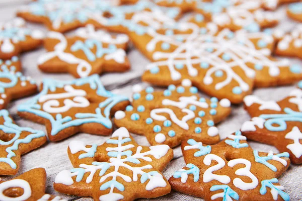 Galletas de jengibre de Navidad —  Fotos de Stock