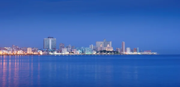 Cuba, Mar dei Caraibi, la habana, havana, skyline al mattino — Foto Stock