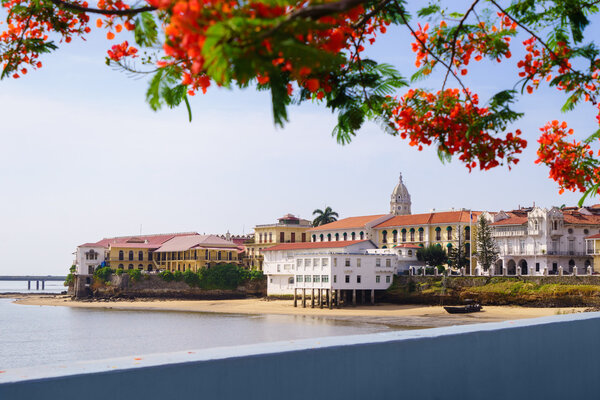 Panama City view old casco viejo antiguo