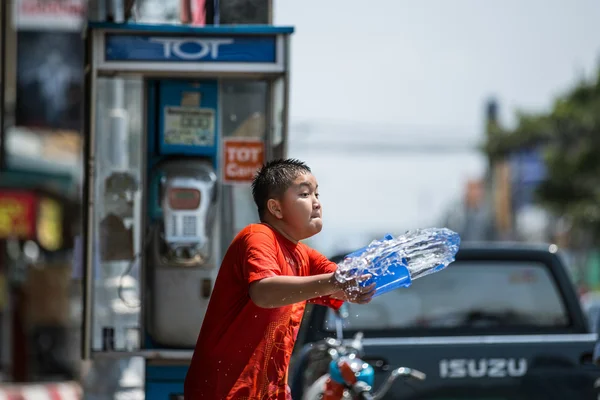 Songkran-Festival in Thailand — Stock Photo, Image