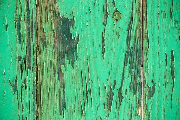 Vintage green weathered wooden background — Stock Photo, Image