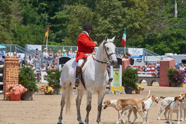 Merrill Lynch Hunter Jumper Classic Moreland Hills Stanie Ohio — Zdjęcie stockowe