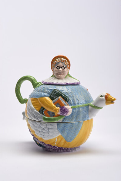 "Mother Goose" Tea Pot