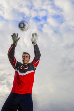 Futbolcu iş başında