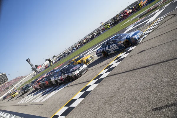 NASCAR: 28 de fevereiro de dobras de honra QuikTrip 500 — Fotografia de Stock