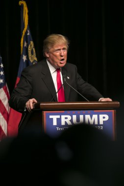 Cumhuriyetçi başkan adayı Donald J Trump