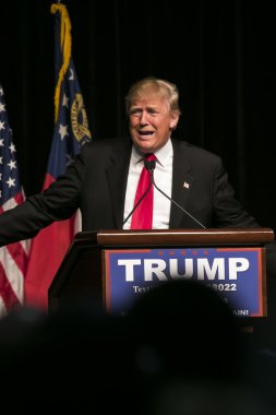 Cumhuriyetçi başkan adayı Donald J Trump