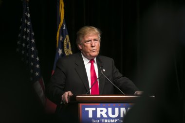 Cumhuriyetçi başkan adayı Donald J Trump