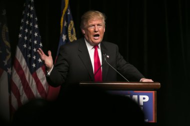 Cumhuriyetçi başkan adayı Donald J Trump