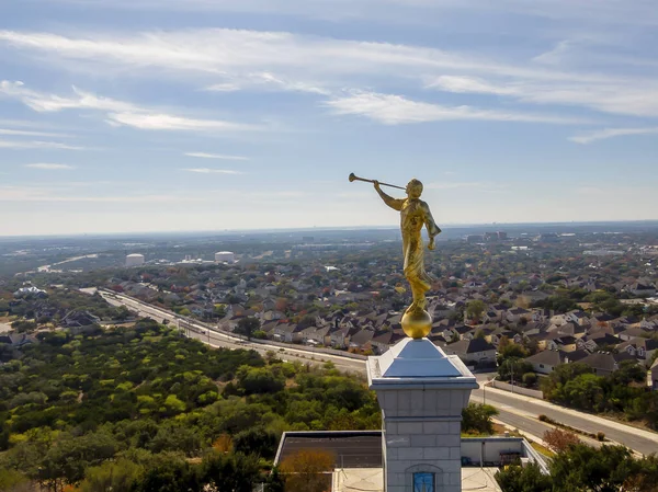 Grudnia 2020 San Antonio Teksas Usa Świątynia San Antonio Teksasie — Zdjęcie stockowe