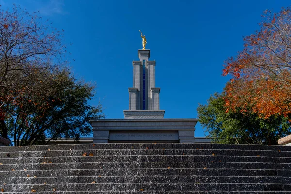 Grudnia 2020 San Antonio Teksas Usa Świątynia San Antonio Teksasie — Zdjęcie stockowe