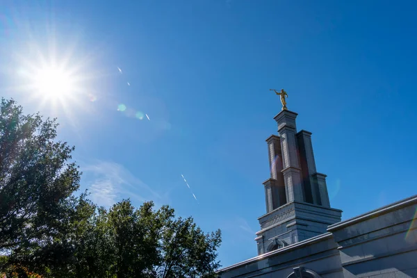 Grudnia 2020 San Antonio Teksas Usa Świątynia San Antonio Teksasie — Zdjęcie stockowe