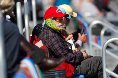 NASCAR Kupası Serisi ekipleri O 'Reilly Auto Parts 253 için Daytona' daki Daytona Road Course, Florida, Daytona Beach 'e gidiyorlar..