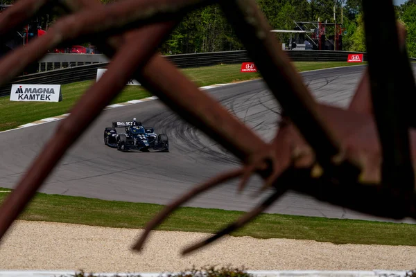 Sebastien Bourdais Mans Francia Practica Para Gran Premio Honda Indy — Foto de Stock