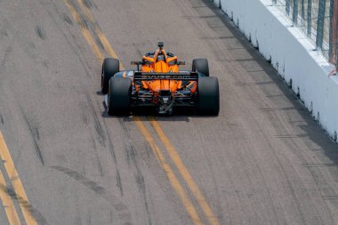 Monterey, Meksika 'dan PATO OWARD (5) St. Petersburg, Florida' daki St. Petersburg sokaklarındaki Firestone Grand Prix 'sine hak kazandı..