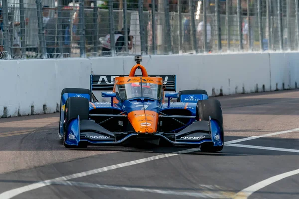 Felix Rosenqvist Varnamo Suecia Practica Para Gran Premio Firestone San — Foto de Stock