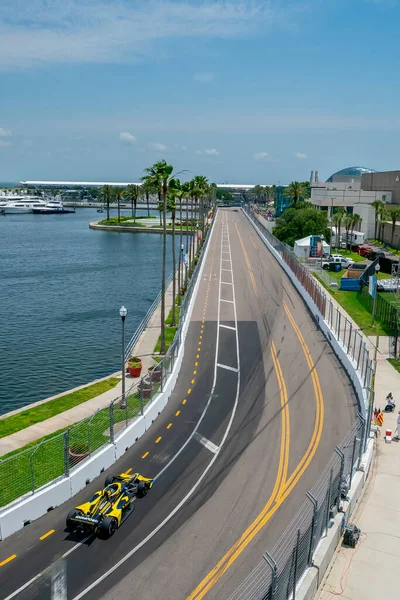 Colton Herta Valencia Canada Qualify Qualify Firestone Grand Prix Petersburg — Stock Photo, Image