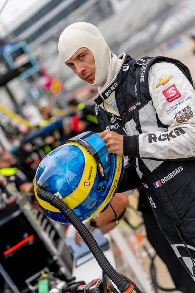 Sebastien Bourdais Aus Mans Frankreich Bereitet Sich Auf Das Training — Stockfoto