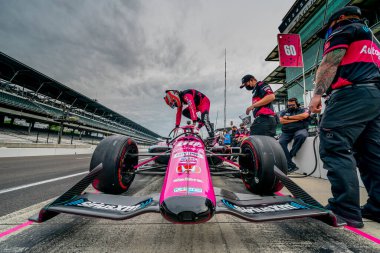 Lincoln, İngiltere 'den Jack HARVEY (60) Indianapolis, Indiana' daki Indianapolis Motor Yarış Pisti 'nde 105..