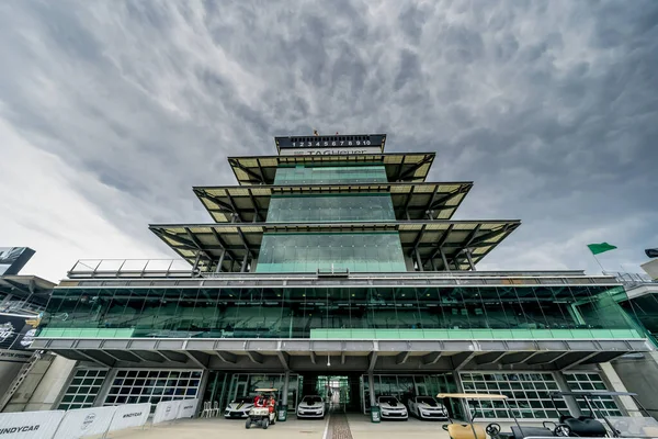 Indianapolis Motor Speedway Recebe Corrida 105 Indianapolis 500 Indianapolis Indiana — Fotografia de Stock