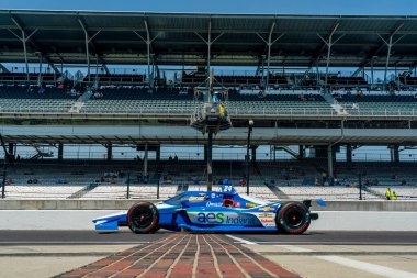 Amerika Birleşik Devletleri 'nin SAGE KARAM (24) Indianapolis 500 için Indianapolis, Indiana' daki Indianapolis Motor Yarış Pisti 'nde 105..