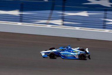 Amerika Birleşik Devletleri 'nin SAGE KARAM (24) Indianapolis 500 için Indianapolis, Indiana' daki Indianapolis Motor Yarış Pisti 'nde 105..