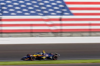 Indianapolis 'teki Indianapolis 500 yarışı için Indianapolis, Indiana' daki Indianapolis Motor Yarış Pisti 'nde 105..