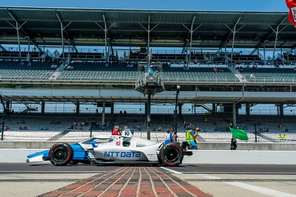 Alex Palou Barcelona España Practica Para 105 Edición Indianapolis 500 — Foto de Stock