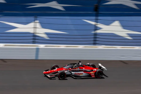 Conor Daly Indianapolis Indiana Daki Indianapolis Motor Yarış Pisti Nde — Stok fotoğraf