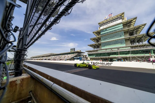 Charlie Kimball United States Practices 105Th Running Indianapolis 500 Indianapolis — Stock Photo, Image