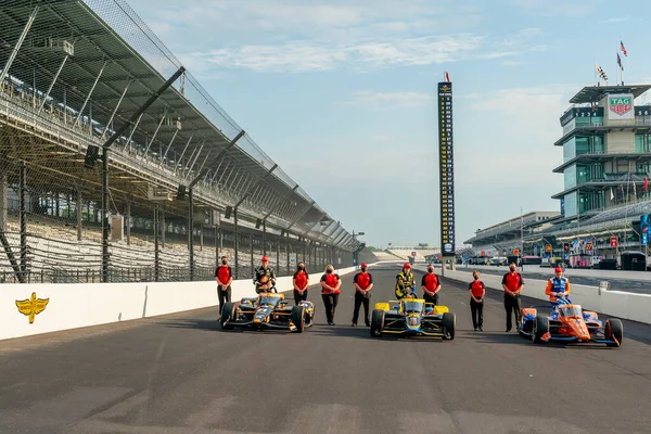 Scott Dixon Auckland New Zealand Wins Pole 105Th Running Indianapolis — Stock Photo, Image