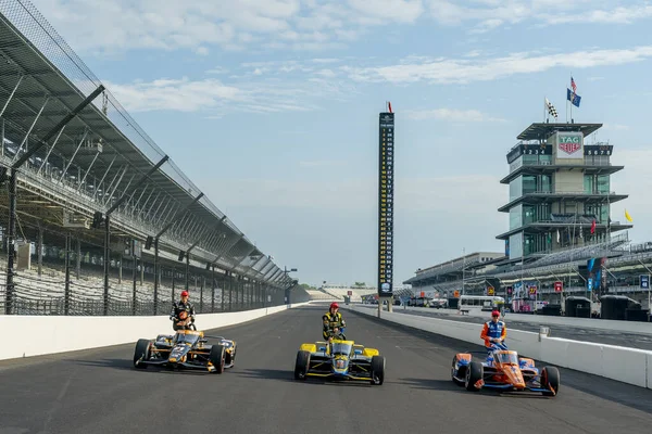 Scott Dixon Auckland Nueva Zelanda Gana Pole Para 105 Edición — Foto de Stock