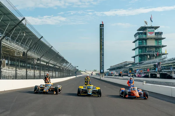 Scott Dixon Auckland Nueva Zelanda Gana Pole Para 105 Edición — Foto de Stock