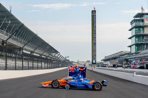 Scott Dixon Auckland Nueva Zelanda Gana Pole Para 105 Edición — Foto de Stock