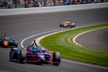 Sao Paulo, Brezilya 'dan HELIO CASTRONEVES (06) Indianapolis, Indiana' daki Indianapolis Motor Speedway 'de 105..