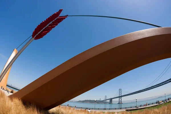 Juni 2006 San Francisco Kalifornien Usa Public Sculpture Med Titeln — Stockfoto