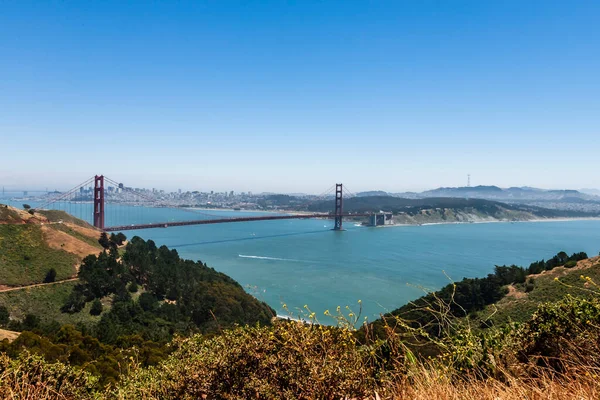 Famous Golden Gate Bridge Pacific Ocean San Francisco Harbor — Stock Photo, Image