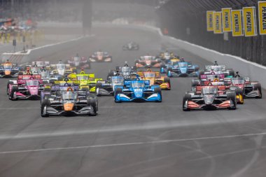 Toowoomba, Avustralya 'dan Will PowER (12) Indianapolis, Indiana' daki Indianapolis Motor Yarış Pisti 'nde düzenlenen Big Machine Coolers Grand Prix' inde virajlarda yarışacak..