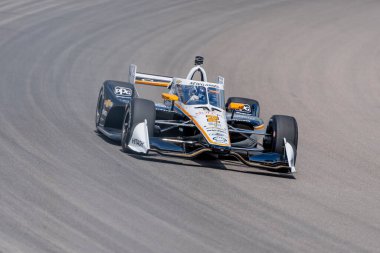 ABD 'li JOSEF NEWGARDEN (2), Madison, Illinois' deki World Wide Technology Raceway 'de Bommarito Otomotiv Grubu 500 için pratik yapmaktadır..
