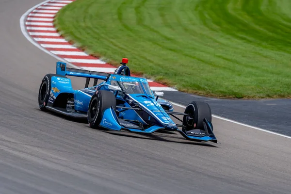 Conor Daly Los Estados Unidos Practica Para Bommarito Automotive Group — Foto de Stock